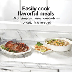 8 Quart Oval Slow Cooker