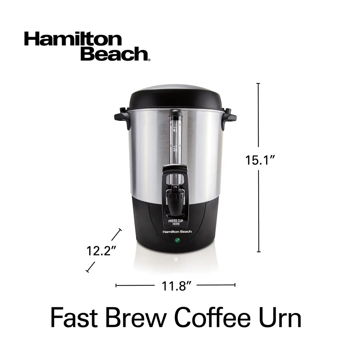 Fast Brew Coffee Urn, 45 Cup Capacity