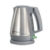 1 Liter Electric Kettle, Gray & Stainless