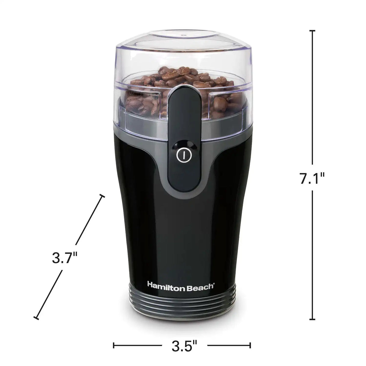 Hamilton Beach Fresh Grind Coffee Grinder, Black, 80335G