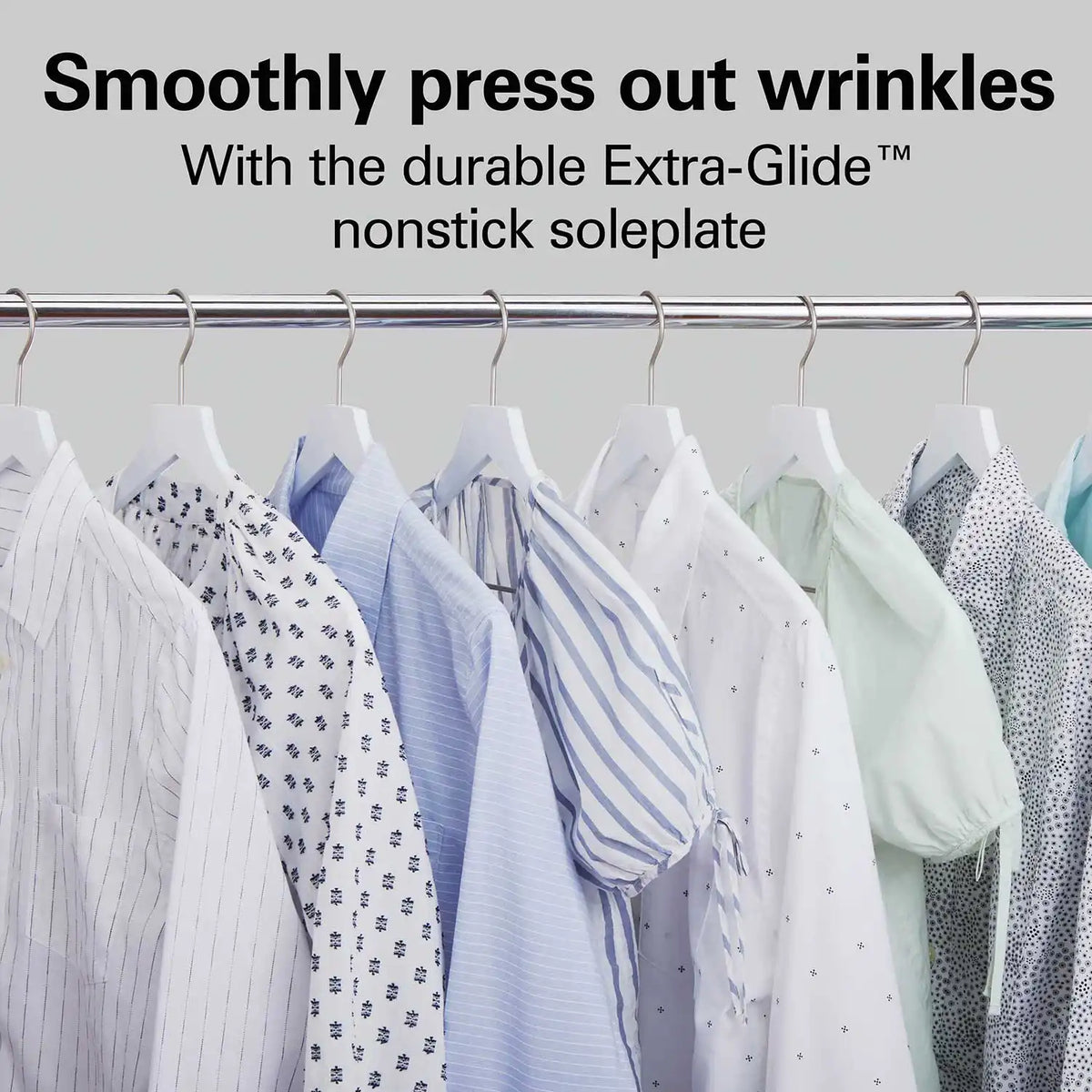 Steam Iron with Extra-Glide™ Soleplate