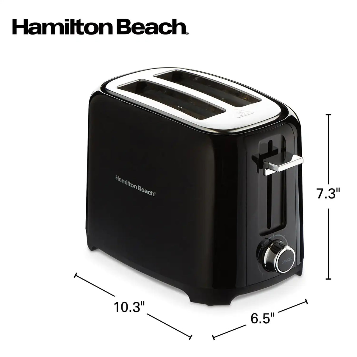 2 Slice Toaster with Extra-Wide Slots