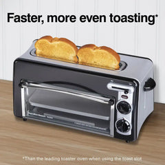 Toastation® 2-in-1 Toaster and Oven