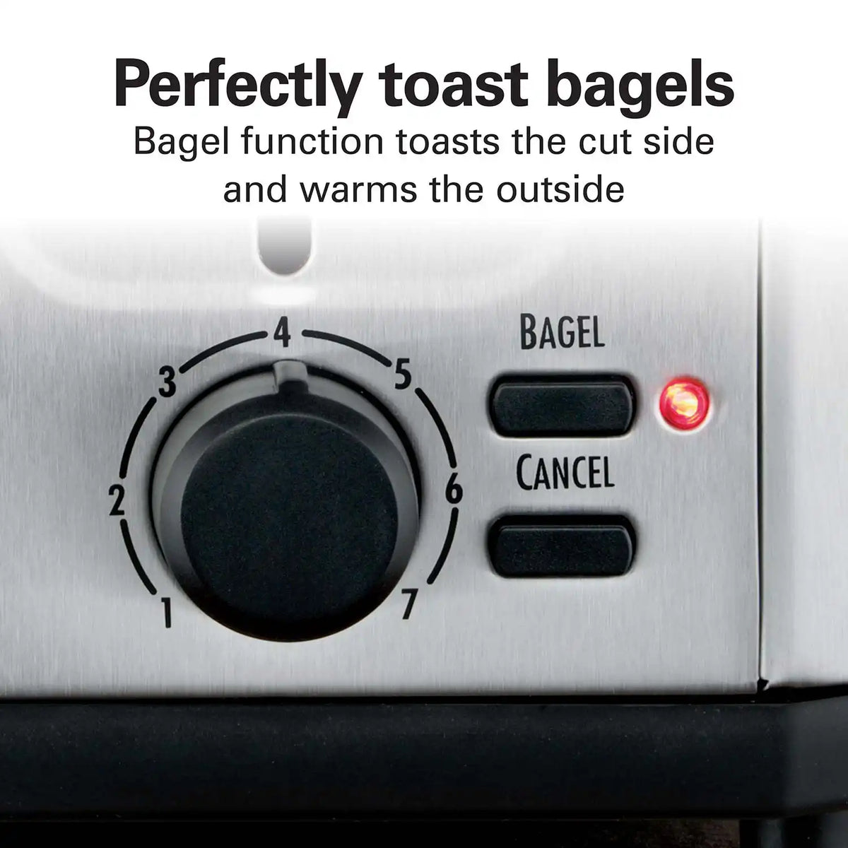 4 Slice Toaster with Extra-Wide Slots Stainless Steel