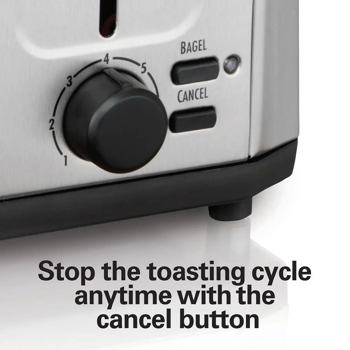4 Slice Toaster with Extra-Wide Slots Stainless Steel