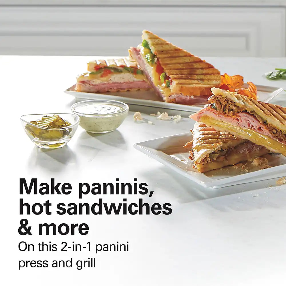 Panini Press & Indoor Grill, Stainless Steel