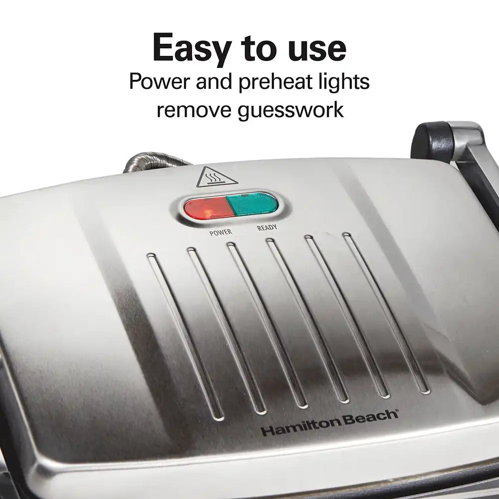 Panini Press & Indoor Grill, Stainless Steel