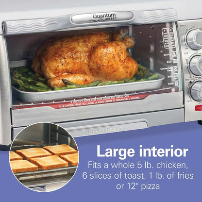 Air Fryer Toaster Oven with Quantum Air Fry™ Technology