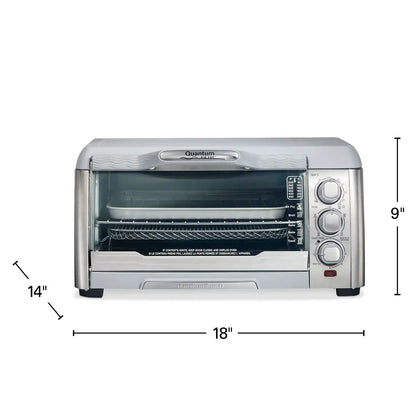 Air Fryer Toaster Oven with Quantum Air Fry™ Technology