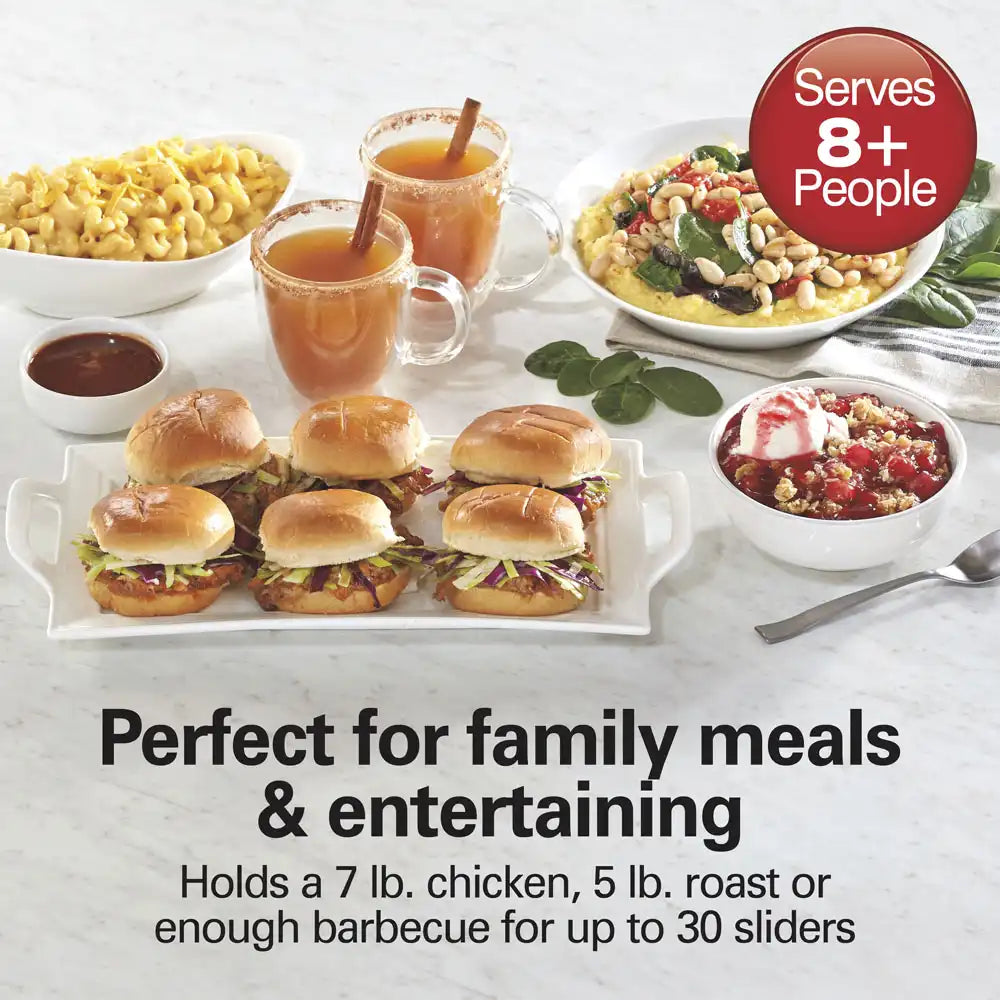 7 Quart Slow Cooker with Folding Handles