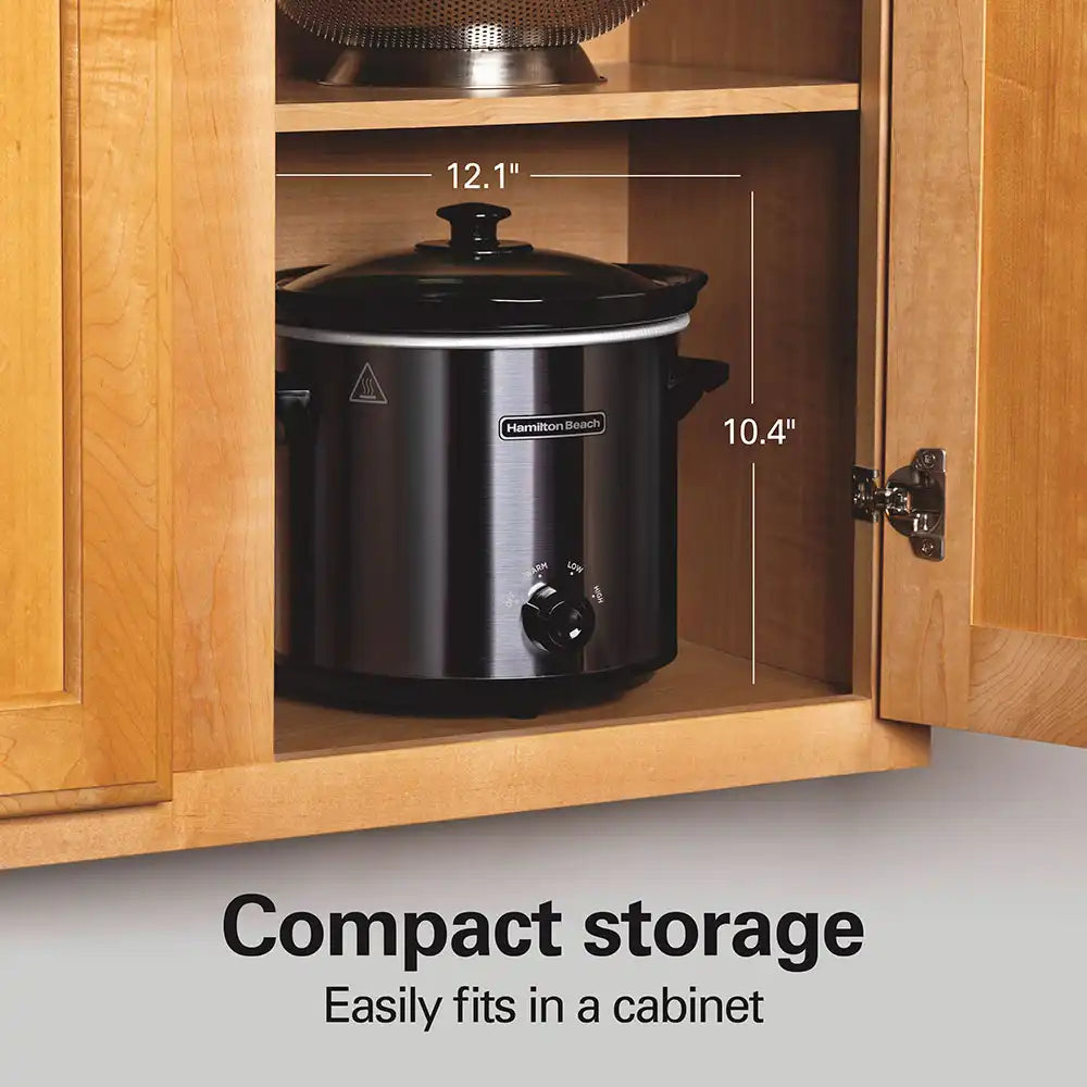4 Quart Round Slow Cooker