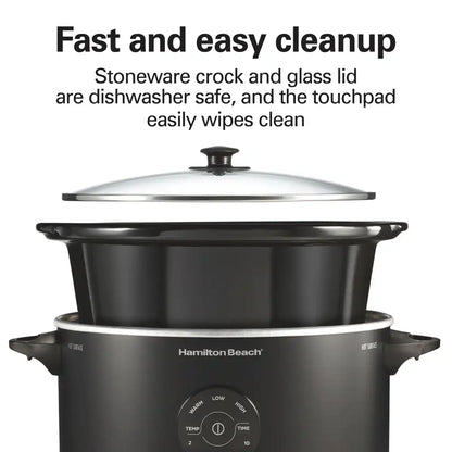 6 Quart Programmable Slow Cooker