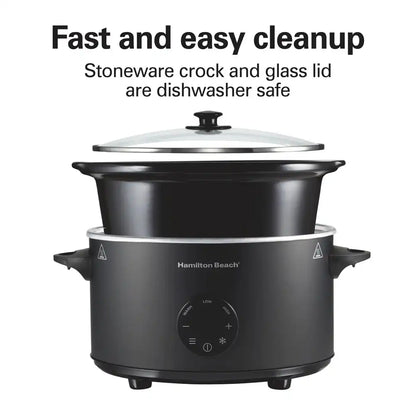 6 Quart Programmable Defrost Slow Cooker