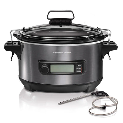 Temp Tracker™ 6 Quart Slow Cooker