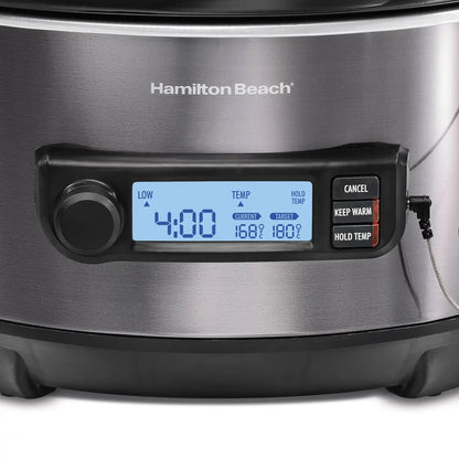Temp Tracker™ 6 Quart Slow Cooker