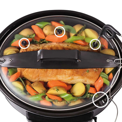 Temp Tracker™ 6 Quart Slow Cooker