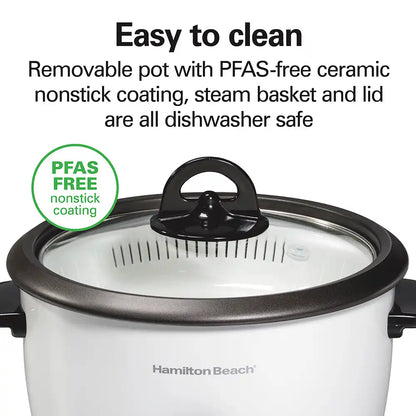 16 Cup Capacity (Cooked) Rice Cooker & Food Steamer