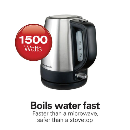 Recertified 1 Liter Stainless Steel Electric Kettle