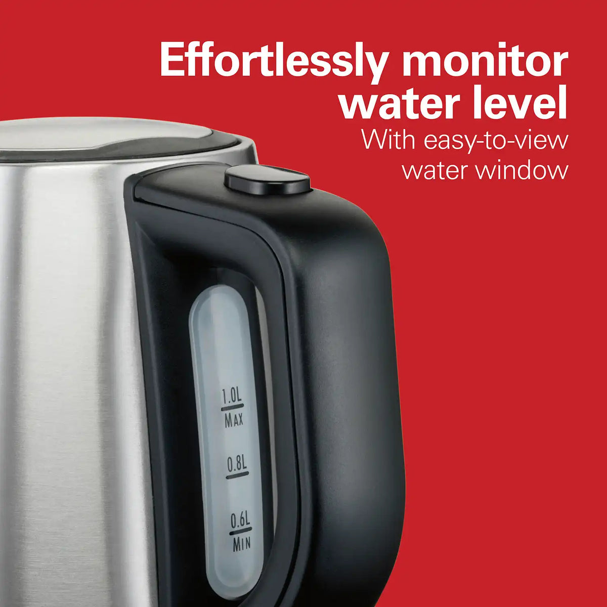 Recertified 1 Liter Stainless Steel Electric Kettle