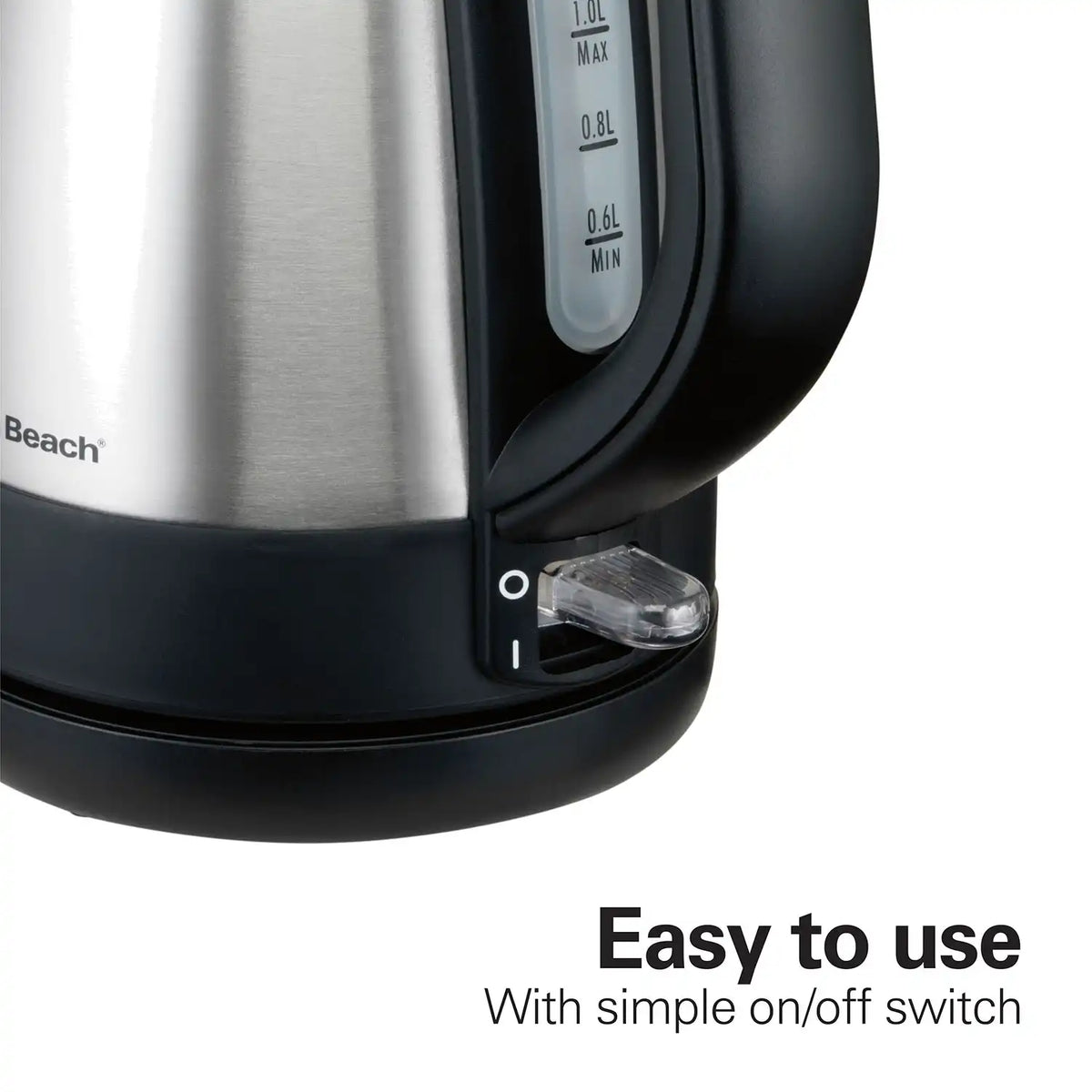 Recertified 1 Liter Stainless Steel Electric Kettle
