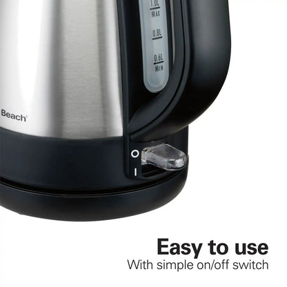 Recertified 1 Liter Stainless Steel Electric Kettle
