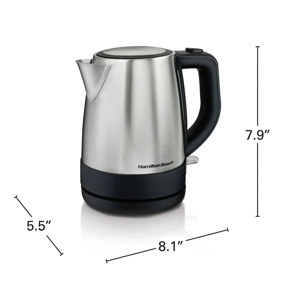 Recertified 1 Liter Stainless Steel Electric Kettle