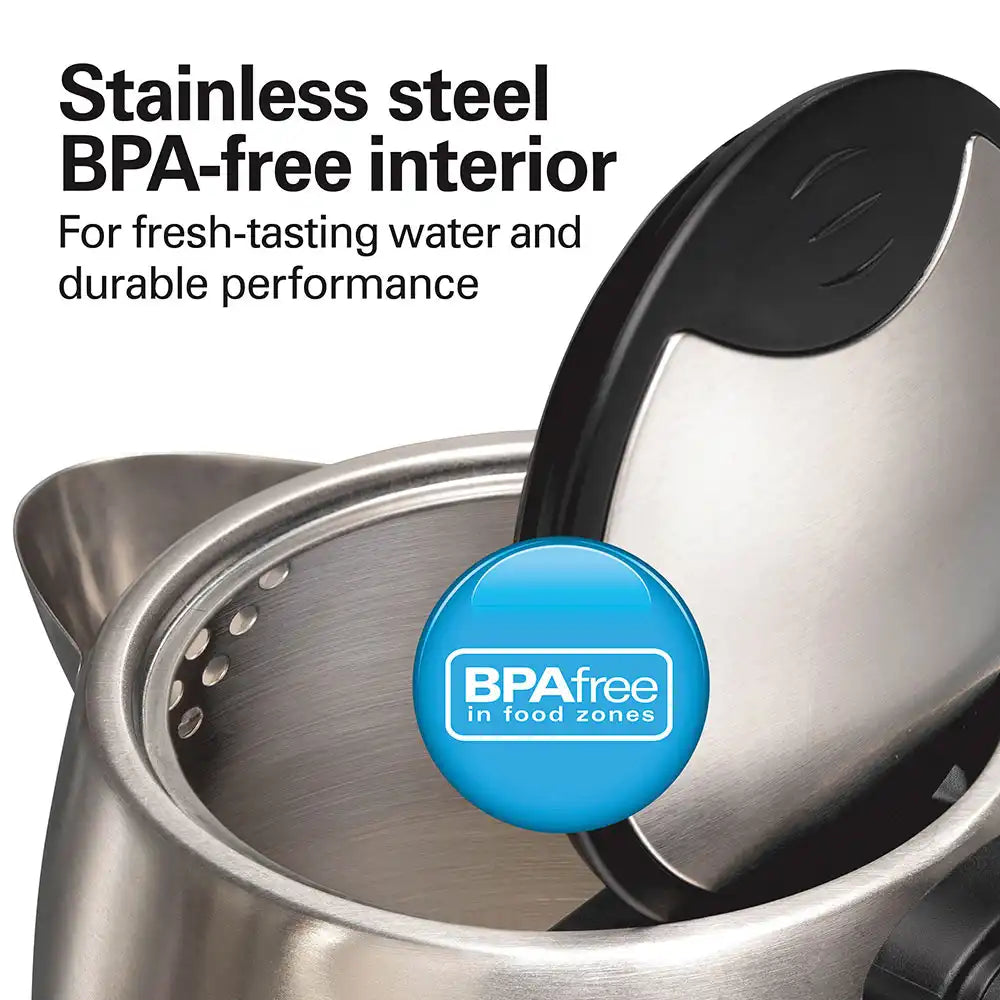 1.2 Liter Easy-Grip Electric Kettle