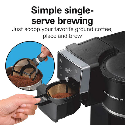 2-Way Programmable Iced/Hot Coffee Maker