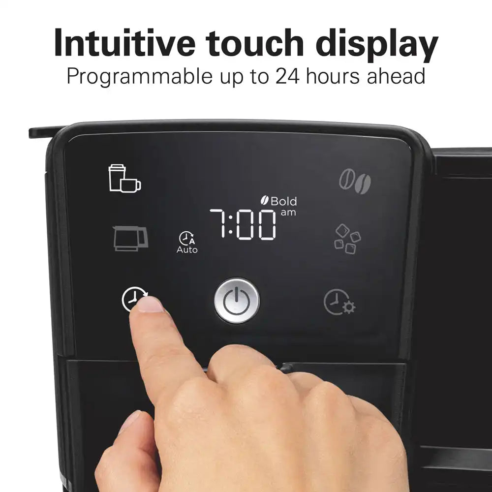 2-Way Programmable Coffee Maker, Black