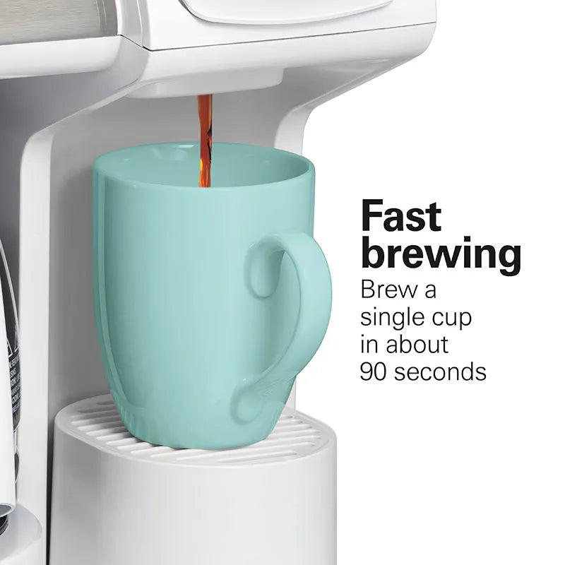 FlexBrew® Trio Coffee Maker, White Stainless