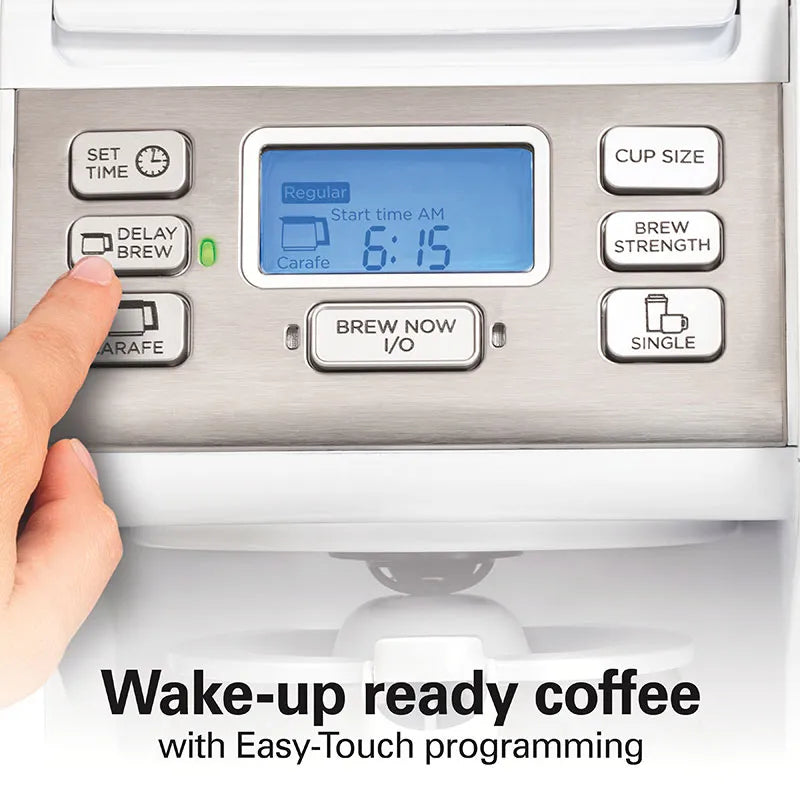 FlexBrew® Trio Coffee Maker, White Stainless