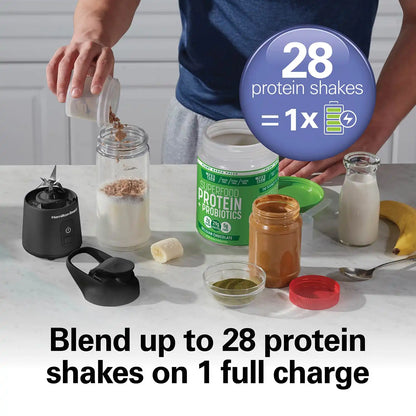 Blend Now™ Portable Cordless Blender, Black