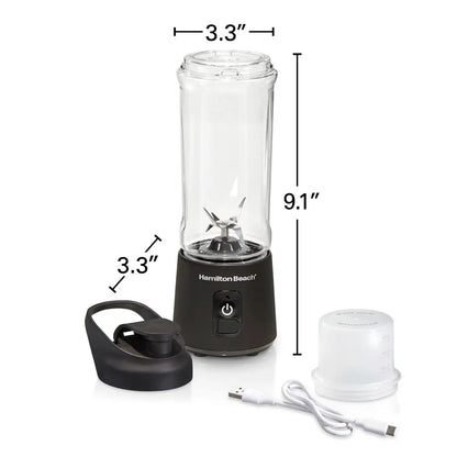 Blend Now™ Portable Cordless Blender, Black