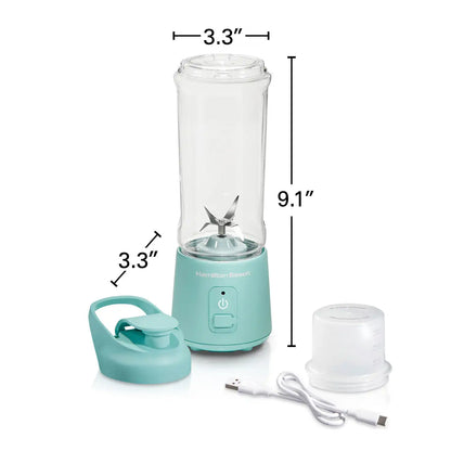 Blend Now™ Portable Cordless Blender, Aqua