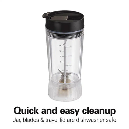 Personal Blender with Leak-Proof Travel Lid