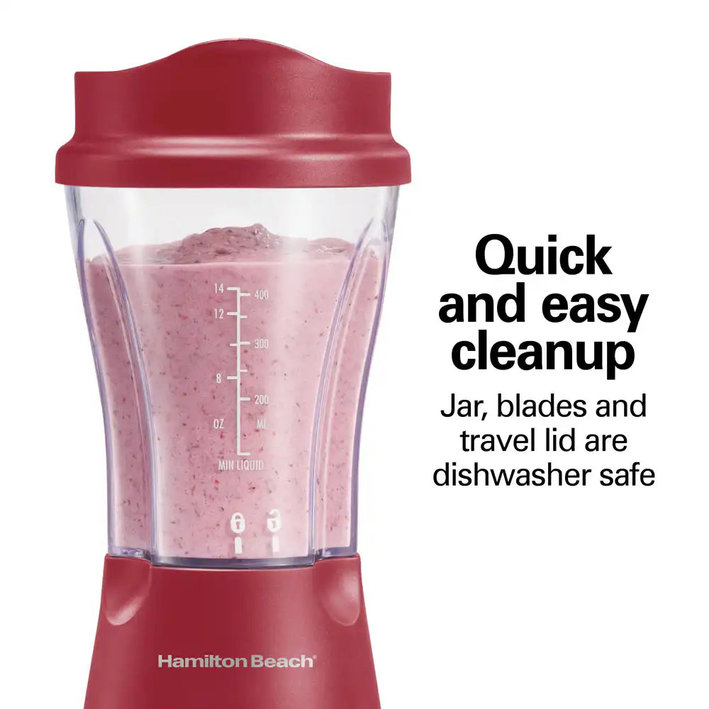 Personal Blender with Travel Lid, Red