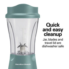 Personal Blender with Travel Lid, Teal