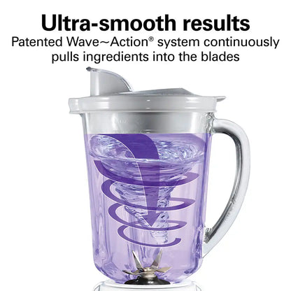 Wave~Action® Quiet Blender, White
