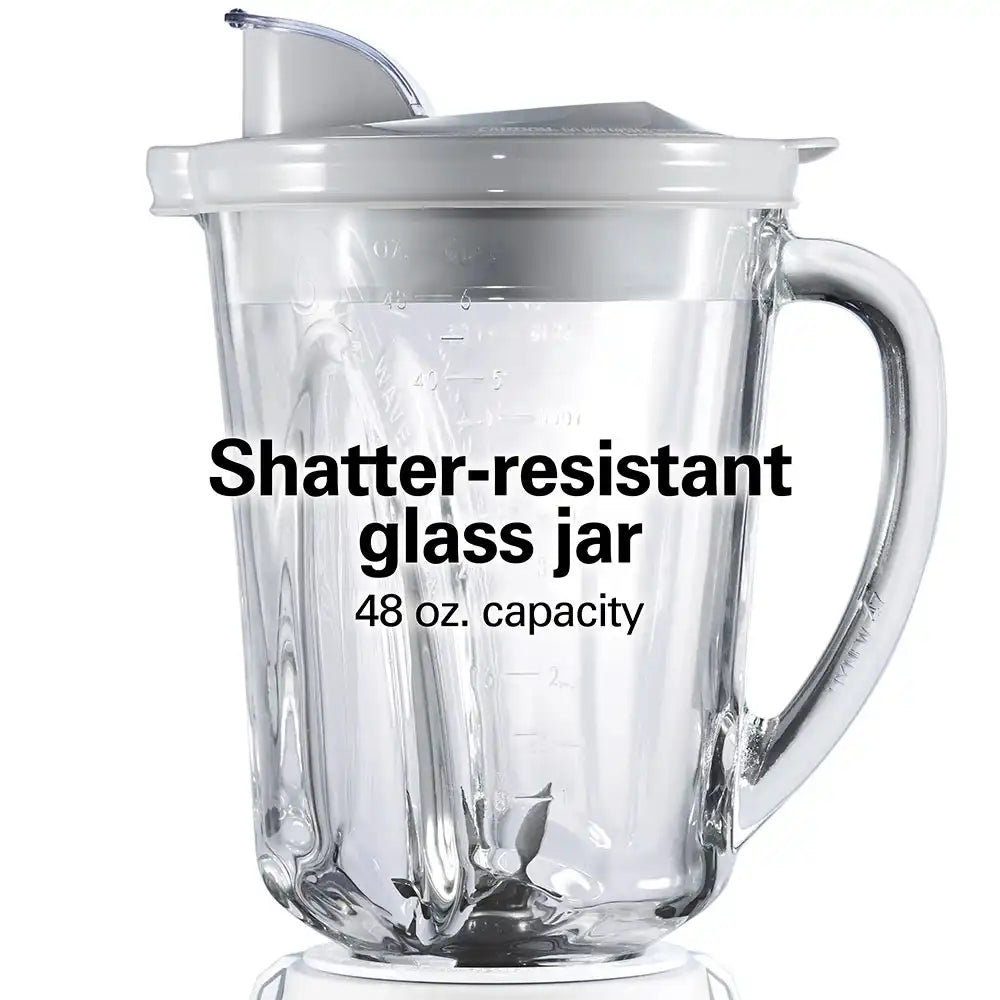 Wave~Action® Quiet Blender, White
