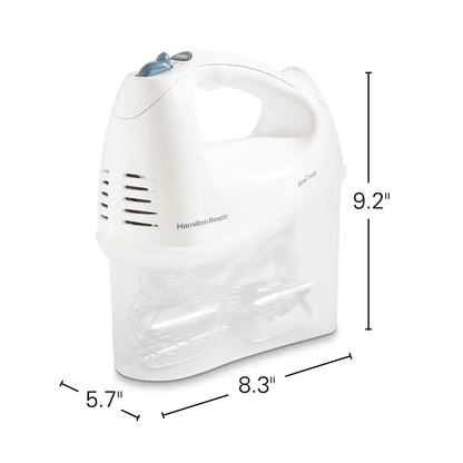 Hand Mixer with Snap-On Case