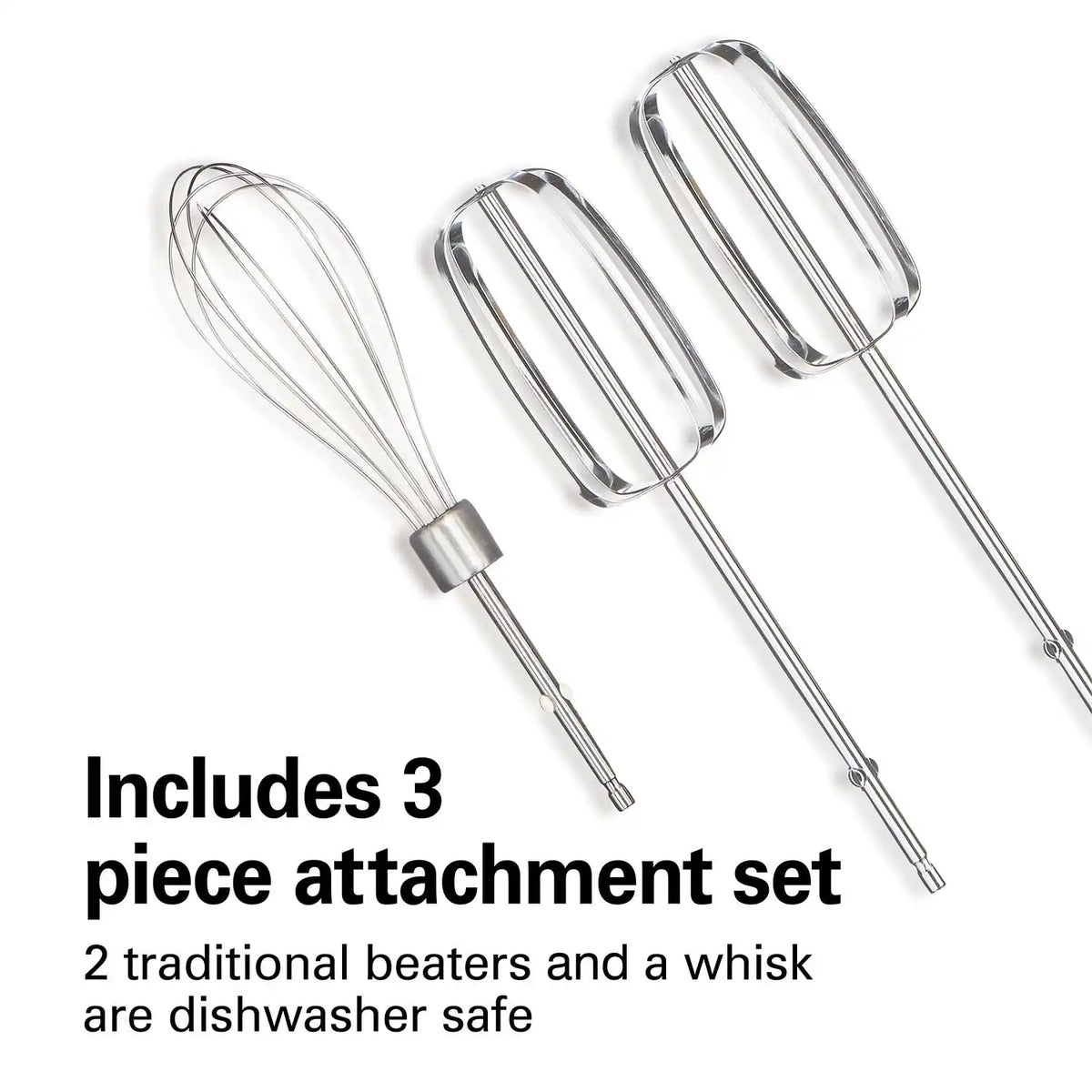 Hand Mixer with Snap-On Case