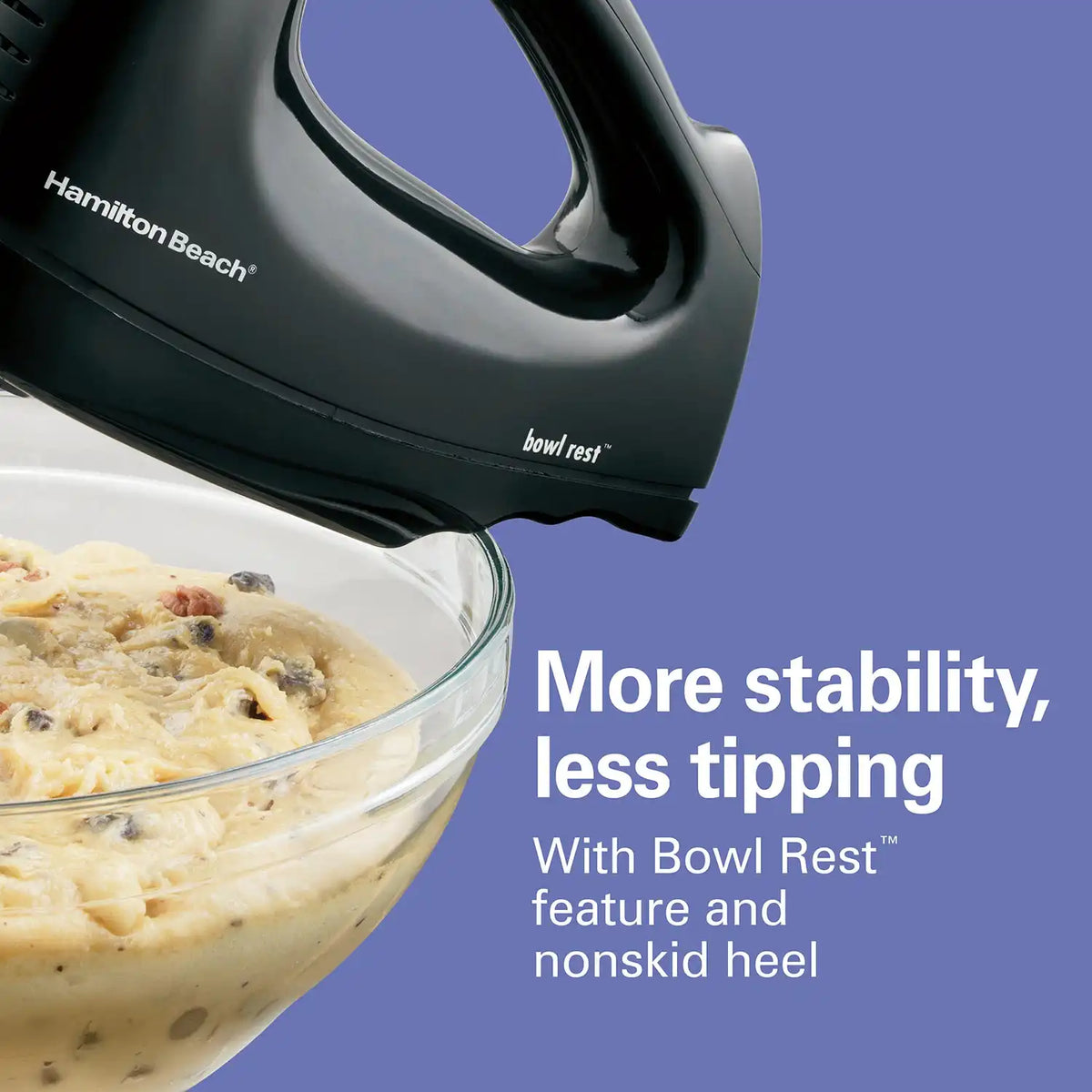Hand Mixer with Snap-On Case