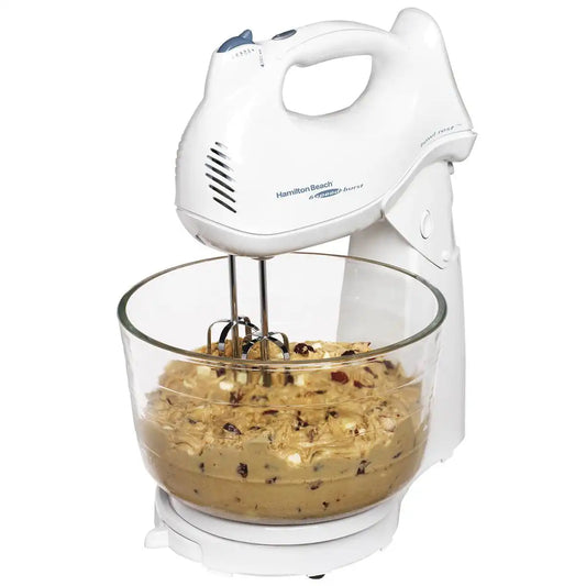 Power Deluxe™ 6 Speed Hand/Stand Mixer