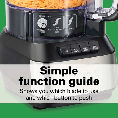 Hamilton Beach® Stack & Snap™ 12-Cup Food Processor, R70727