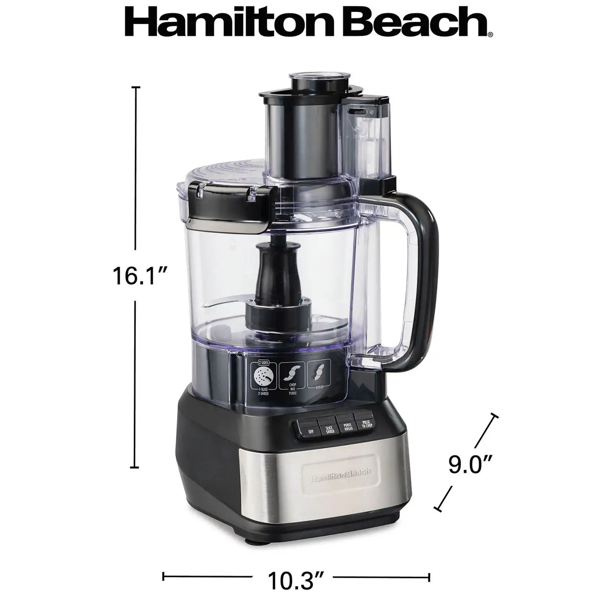 Hamilton Beach® Stack & Snap™ 12-Cup Food Processor, R70727