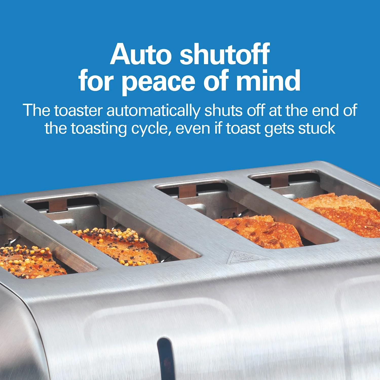 4 Slice Metal Toaster with Extra-Wide Slots - Image 6