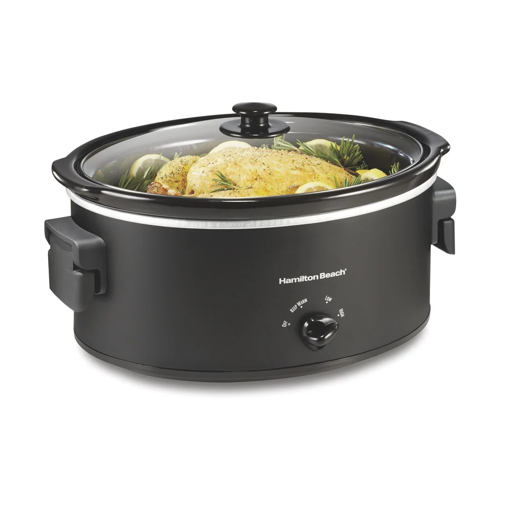 7 Quart Slow Cooker with Folding Handles