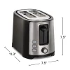 Extra-Wide Slot 2-Slice Toaster - Image 8