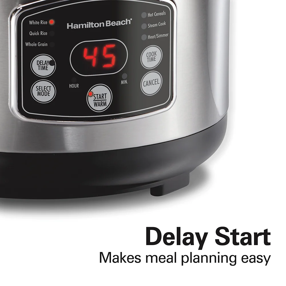 2-14 Cup Capacity (Cooked) Rice/Hot Cereal Cooker - Image 6