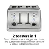 Modern Stainless Steel 4 Slice Toaster with Extra-Wide Slots - Image 7